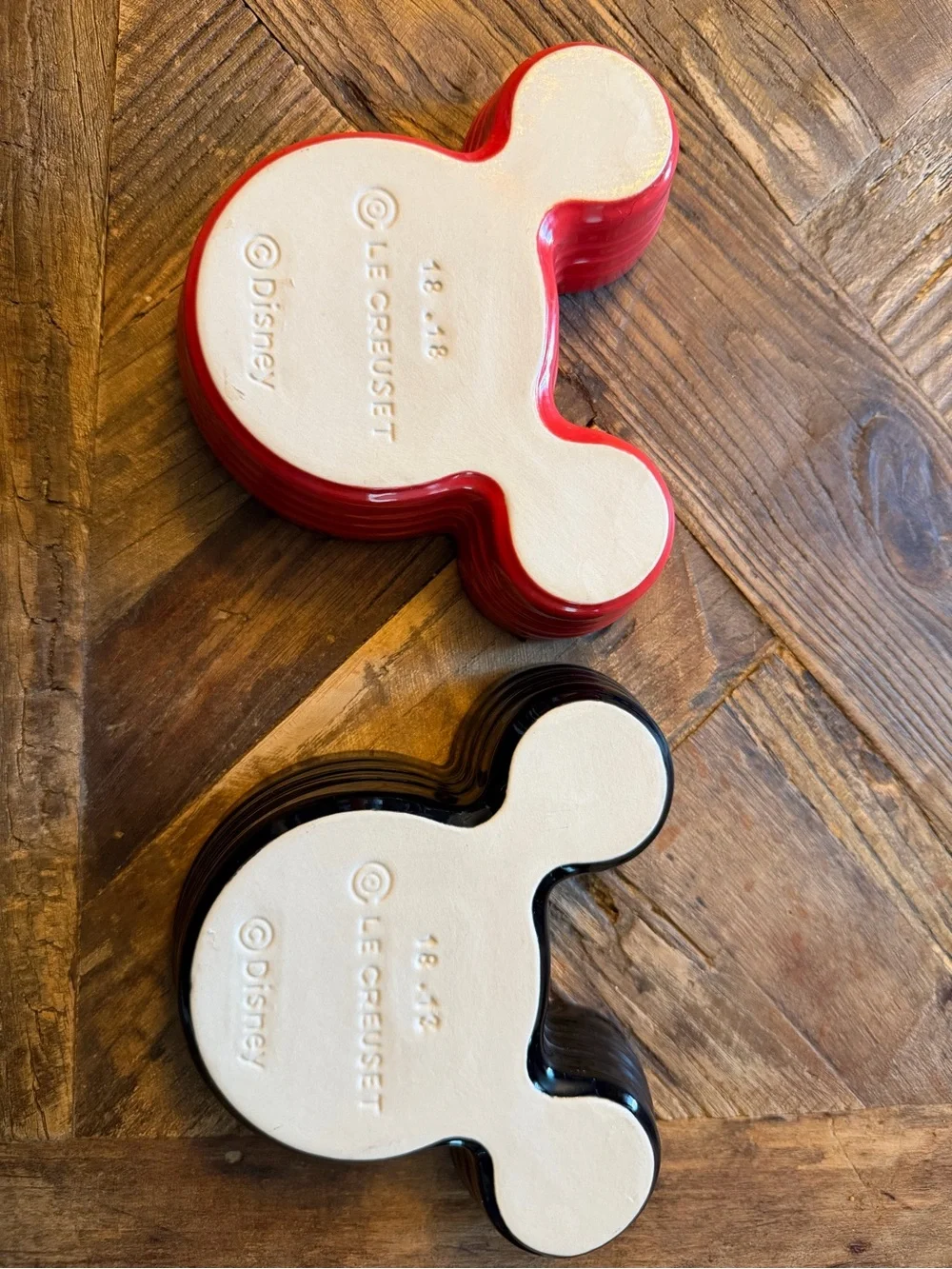 Le Creuset enameled mickey